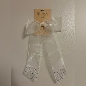 Bridal Rhinestone Hair Bow New